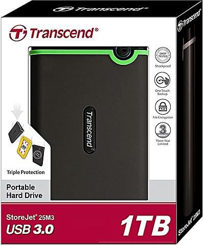 Transcend External Harddisk-1TB(1000GB)