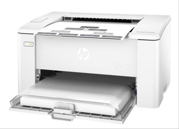 HP LaserJet Pro M107a  Monochrome Printer Black/White - Image 4