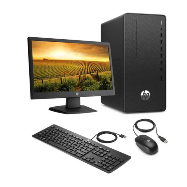 HP 290 G4 Micro Tower Desktop i5-10th Generation Intel® Core™ i5 4GB RAM DDR4 1TB HDD + 18.5" HP TFT Monitor -0727991965 - Image 2