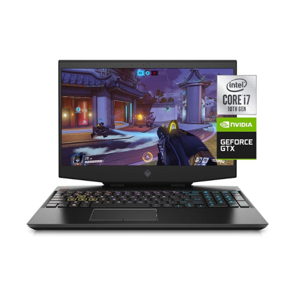 OMEN Laptop - 15-ek0019tx, 10th Generation Intel Core i7-10750H, 16 GB DDR4 RAM,1 TB SSD, NVIDIA GTX 1650ti 4GB, 1 Year Warranty - Image 2