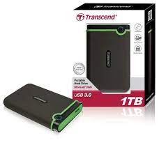 1 TB-Transcend storejet 25M3 External Hard Drive