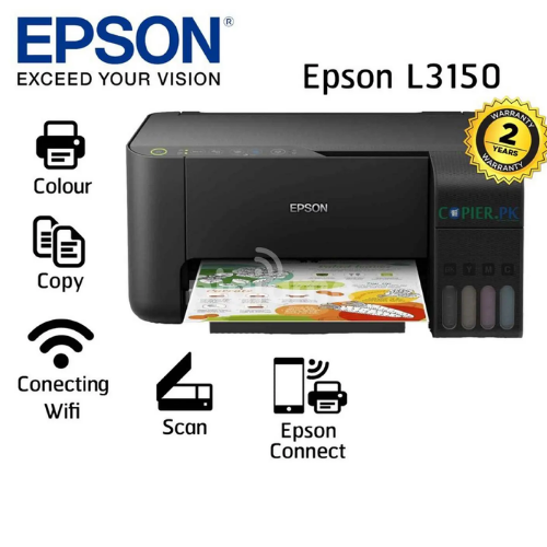 Epson L3150 Wi-Fi All in One Coloured Printer - Image 2
