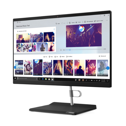 Lenovo V30A All in One PC Desktop Intel® Core™ i3-10110U 10th Gen 4GB Ram 1TB HDD 21.5" DOS Black