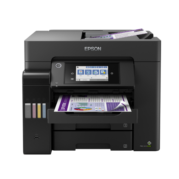 Epson EcoTank L6570 Wi-Fi Duplex Multifunction ADF InkTank Office Printer